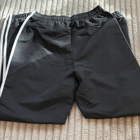Bundle of 2 Adidas Men’s Black Windbreaker Track Pants - Picture 3 of 6